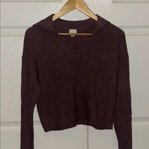 a new day Women's Sweater in Dark Brown